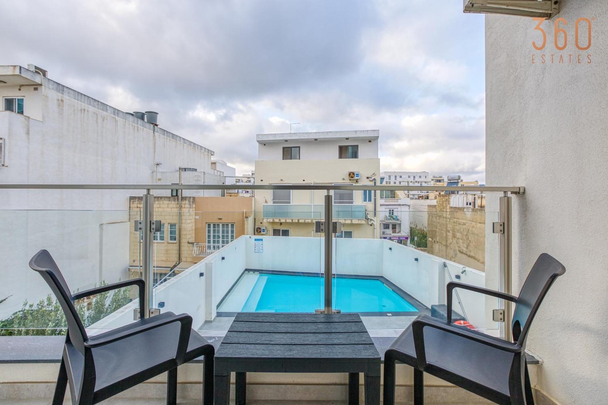 公寓 The Swieqi Poolside Is-Swieqi